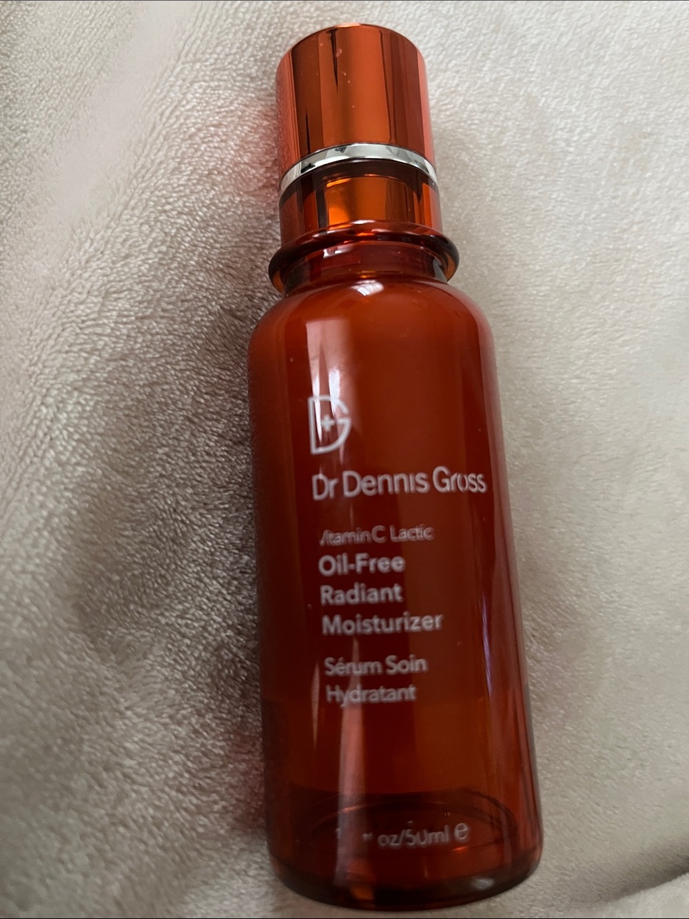 Dr Dennis Gross Vitamin C Lactic Oil-Free Radiant Moisturizer — Orange